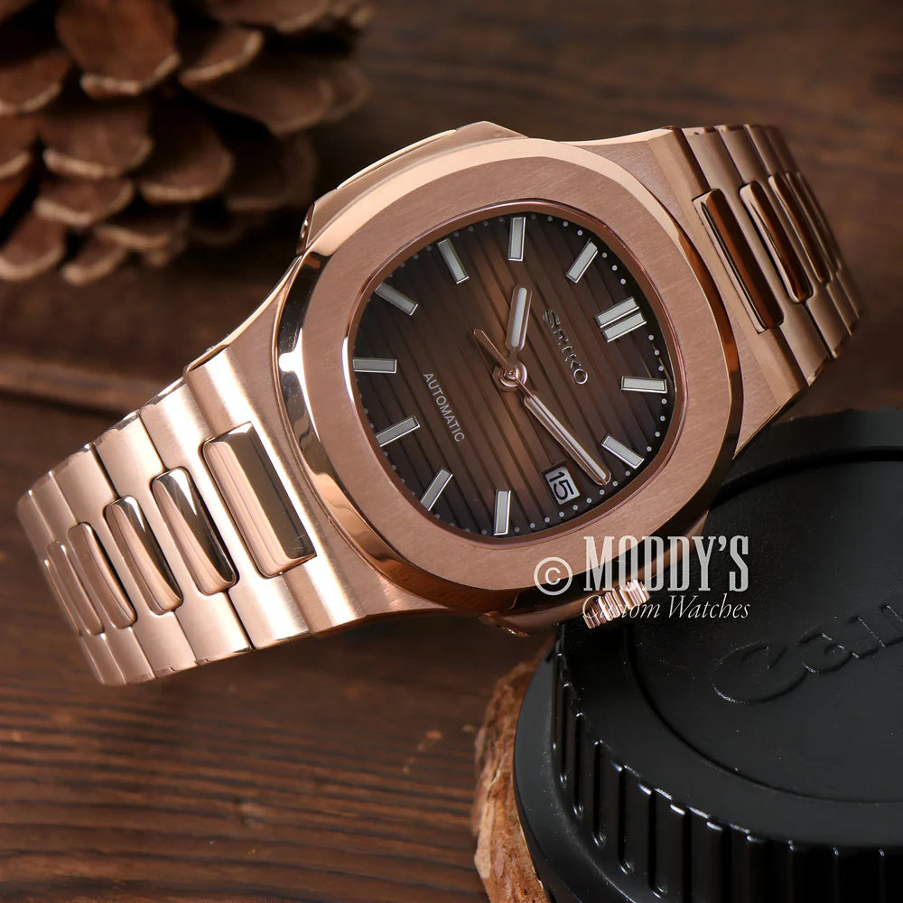 Nautiko Rose Gold Brown