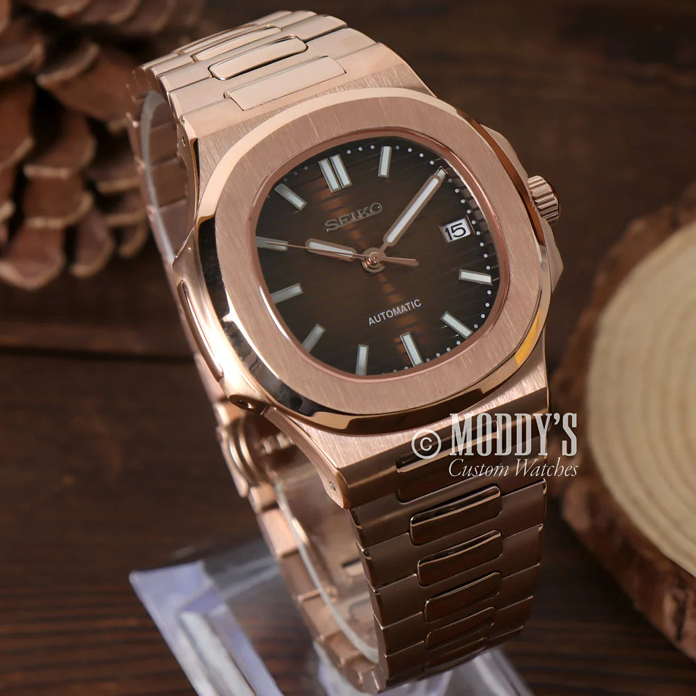 Nautiko Rose Gold Brown