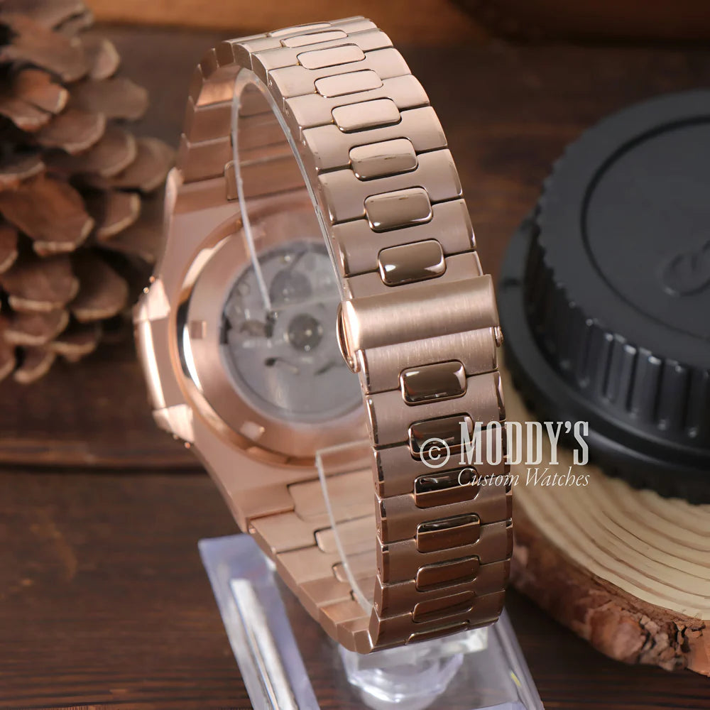 Nautiko Rose Gold Brown