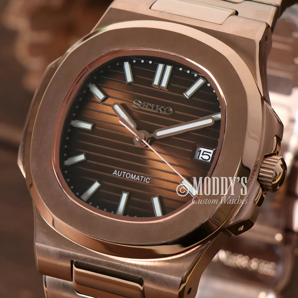 Nautiko Rose Gold Brown