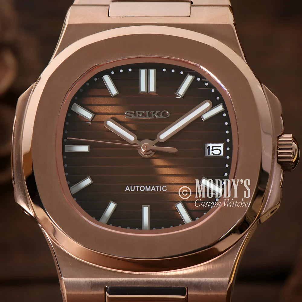 Nautiko Rose Gold Brown